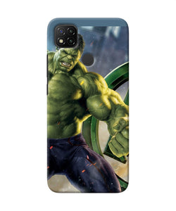 Angry Hulk Redmi 9 Back Cover