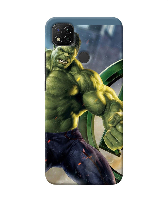 Angry Hulk Redmi 9 Back Cover