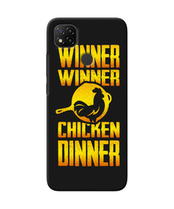 Pubg Chicken Dinner Redmi 9 Back Cover