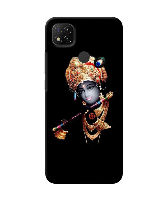 Lord Krishna With Fluet Redmi 9 Back Cover