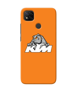 Ktm Dog Logo Redmi 9 Back Cover