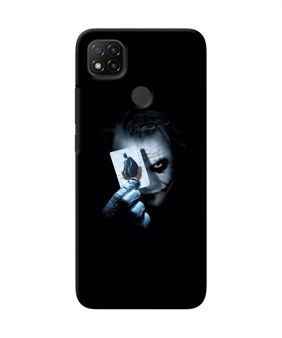 Joker Dark Knight Card Redmi 9 Back Cover