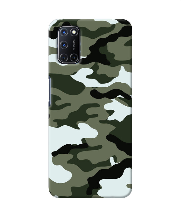 Camouflage Oppo A52 Back Cover
