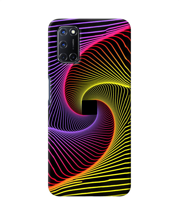 Colorful Strings Oppo A52 Back Cover