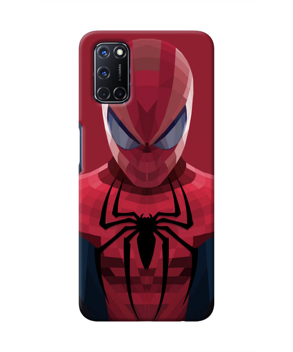 Spiderman Art Oppo A52 Real 4D Back Cover