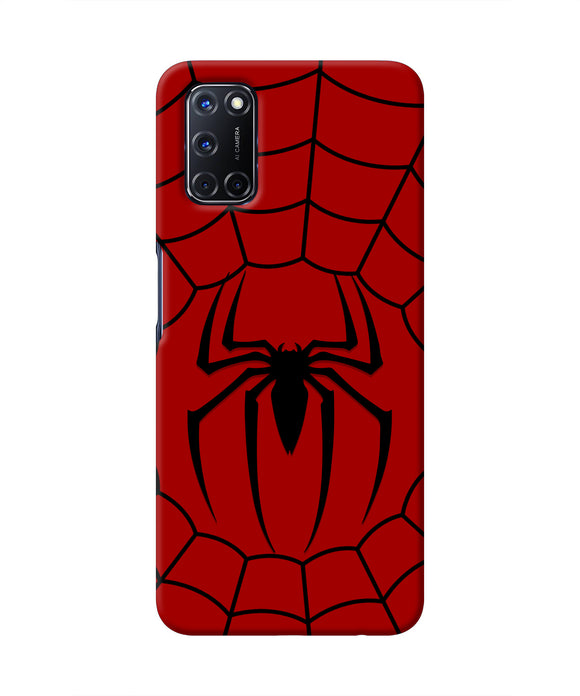 Spiderman Web Oppo A52 Real 4D Back Cover