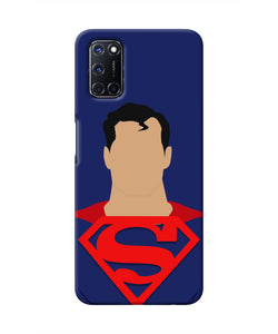 Superman Cape Oppo A52 Real 4D Back Cover