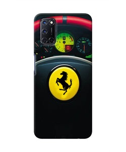 Ferrari Steeriing Wheel Oppo A52 Real 4D Back Cover