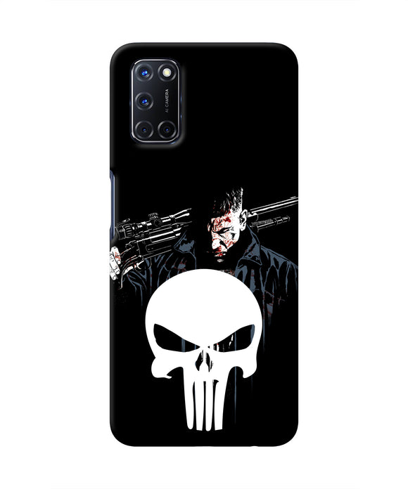 Punisher Character Oppo A52 Real 4D Back Cover