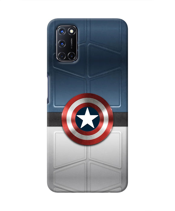 Captain America Suit Oppo A52 Real 4D Back Cover