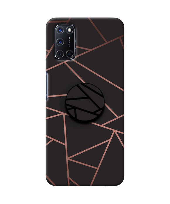 Geometric Pattern Oppo A52 Pop Case