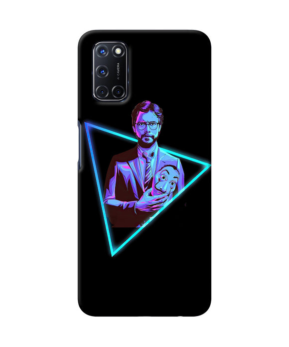 Money Heist Professor In Pub Oppo A52 Back Cover