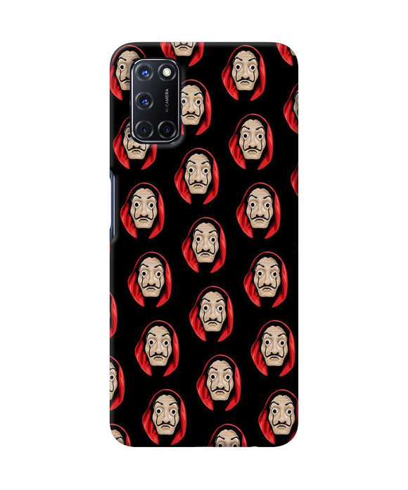 Money Heist Mask Oppo A52 Back Cover