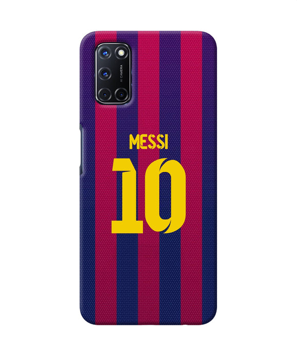Messi 10 Tshirt Oppo A52 Back Cover
