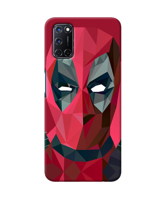 Abstract Deadpool Full Mask Oppo A52 Back Cover