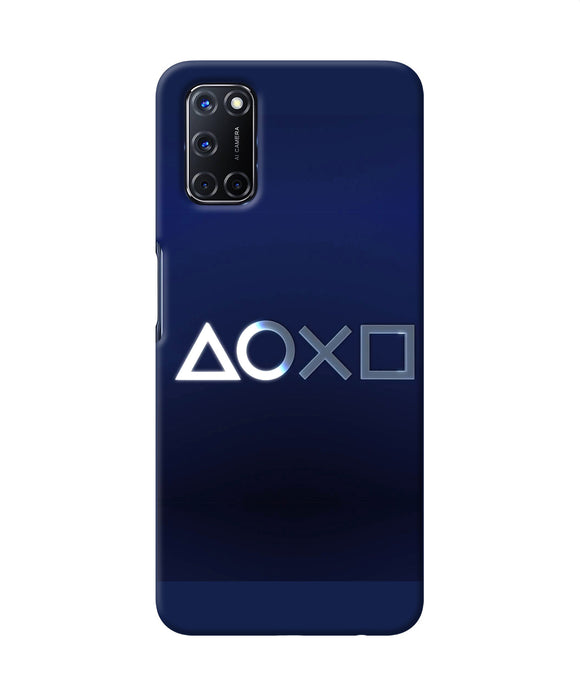 Aoxo Logo Oppo A52 Back Cover