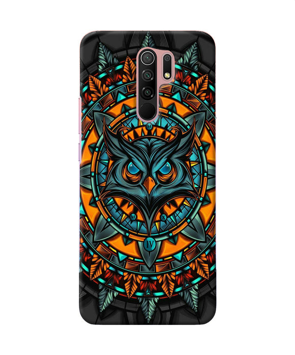 Angry Owl Art Redmi 9 Prime / Poco M2 / M2 Reloaded Back Cover