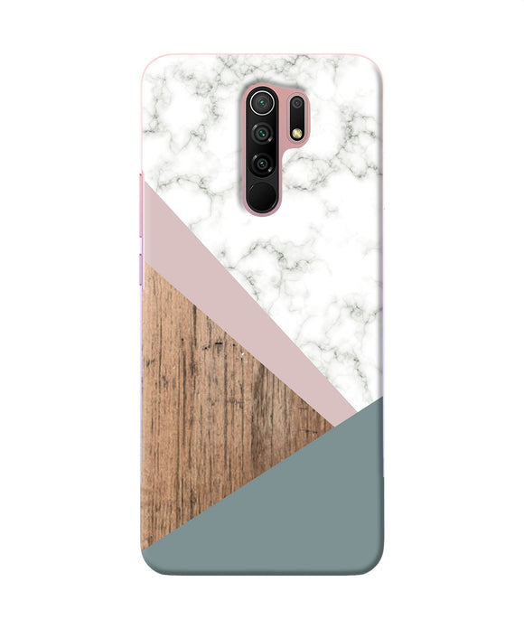 Marble Wood Abstract Redmi 9 Prime / Poco M2 / M2 Reloaded Back Cover