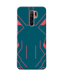 Superman Techno Redmi 9 Prime/Poco M2/Reloaded Real 4D Back Cover