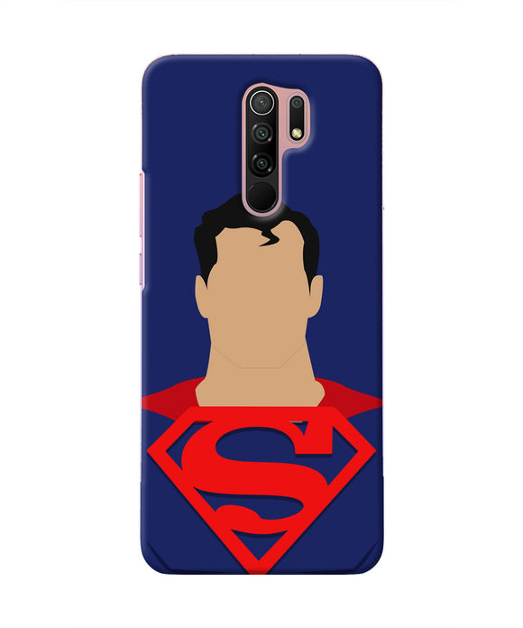 Superman Cape Redmi 9 Prime/Poco M2/Reloaded Real 4D Back Cover