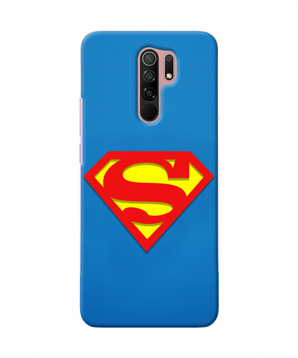 Superman Blue Redmi 9 Prime/Poco M2/Reloaded Real 4D Back Cover