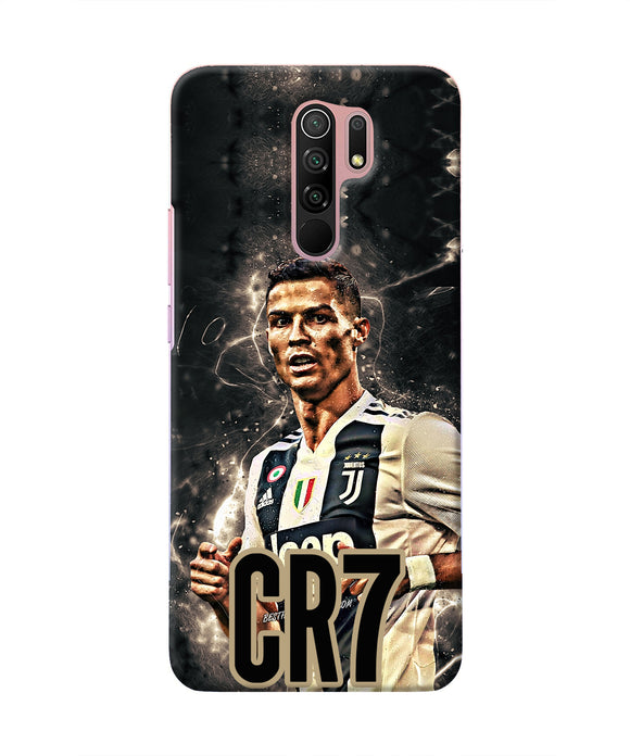 CR7 Dark Redmi 9 Prime/Poco M2/Reloaded Real 4D Back Cover