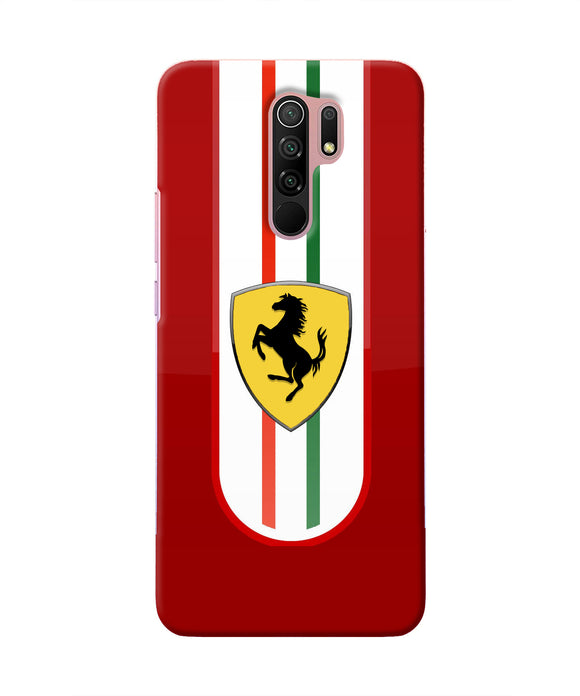 Ferrari Art Redmi 9 Prime/Poco M2/Reloaded Real 4D Back Cover
