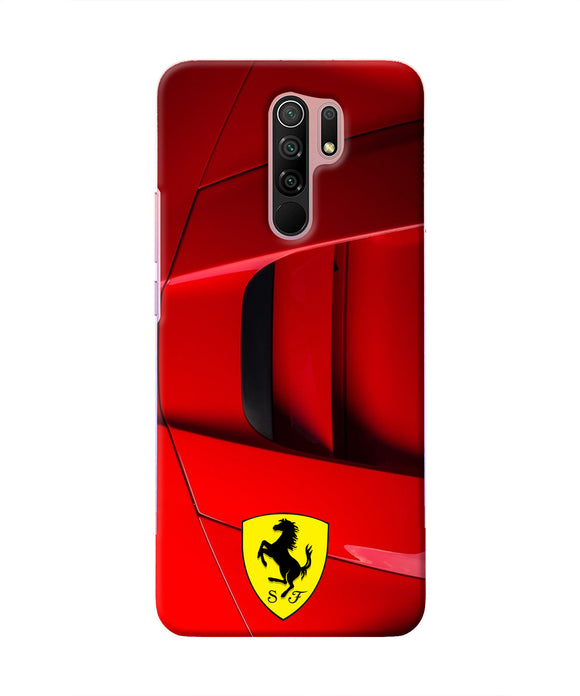 Ferrari Car Redmi 9 Prime/Poco M2/Reloaded Real 4D Back Cover