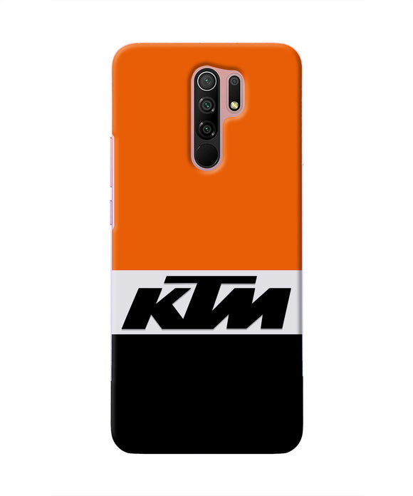 KTM Colorblock Redmi 9 Prime/Poco M2/Reloaded Real 4D Back Cover