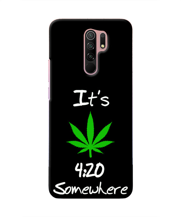 Weed Quote Redmi 9 Prime/Poco M2/Reloaded Real 4D Back Cover