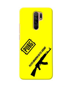 PUBG AKM Gun Redmi 9 Prime/Poco M2/Reloaded Real 4D Back Cover