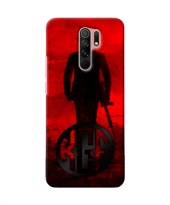 Rocky Bhai K G F Chapter 2 Logo Redmi 9 Prime/Poco M2/M2 reloaded Real 4D Back Cover