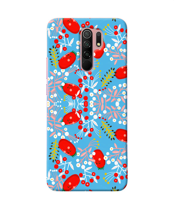 Small Red Animation Pattern Redmi 9 Prime / Poco M2 / M2 Reloaded Back Cover