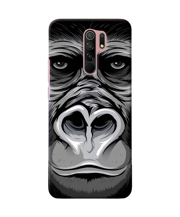Black Chimpanzee Redmi 9 Prime / Poco M2 / M2 Reloaded Back Cover