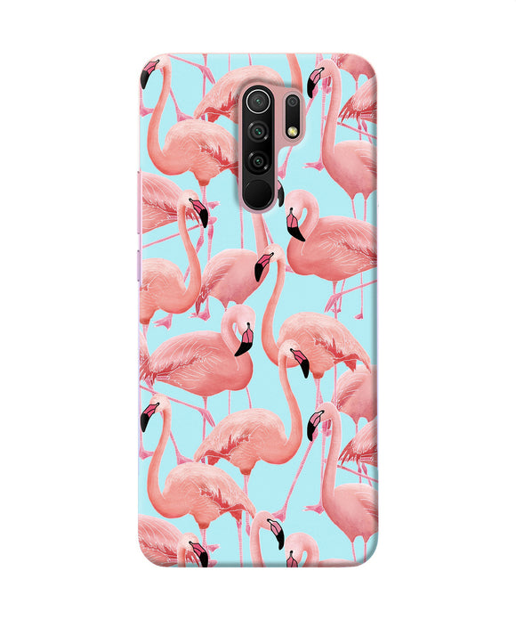Abstract Sheer Bird Print Redmi 9 Prime / Poco M2 / M2 Reloaded Back Cover