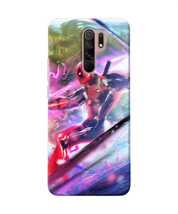 Deadpool Super Hero Redmi 9 Prime / Poco M2 / M2 Reloaded Back Cover