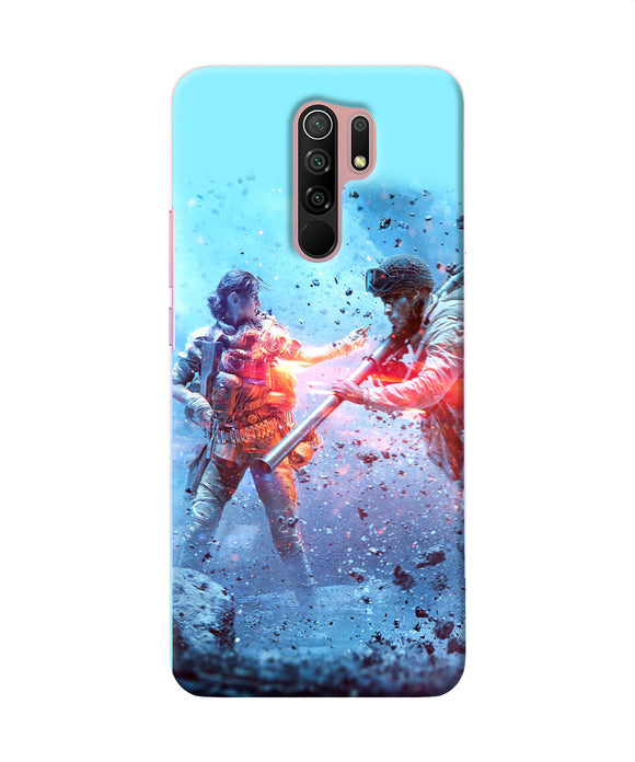 Pubg Water Fight Redmi 9 Prime / Poco M2 / M2 Reloaded Back Cover