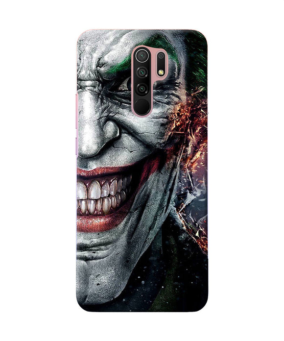 Joker Half Face Redmi 9 Prime / Poco M2 / M2 Reloaded Back Cover