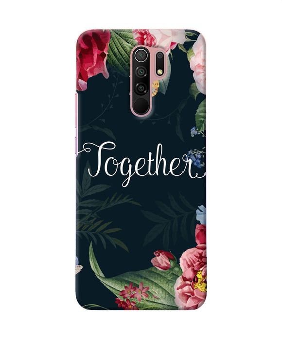 Together Flower Redmi 9 Prime / Poco M2 / M2 Reloaded Back Cover