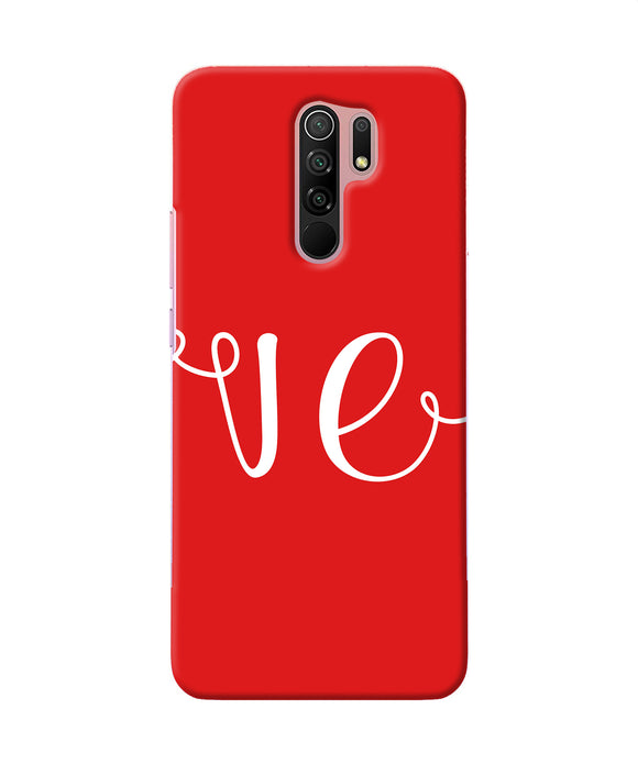 Love Two Redmi 9 Prime / Poco M2 / M2 Reloaded Back Cover