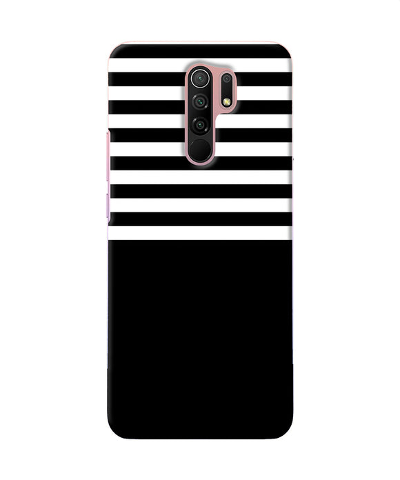 Black And White Print Redmi 9 Prime / Poco M2 / M2 Reloaded Back Cover