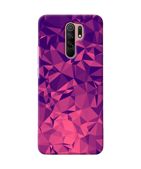 Abstract Red Blue Shine Redmi 9 Prime / Poco M2 / M2 Reloaded Back Cover