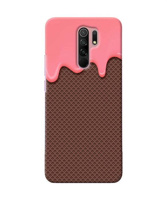 Waffle Cream Biscuit Redmi 9 Prime / Poco M2 / M2 Reloaded Back Cover