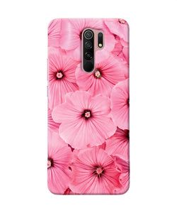 Pink Flowers Redmi 9 Prime / Poco M2 / M2 Reloaded Back Cover