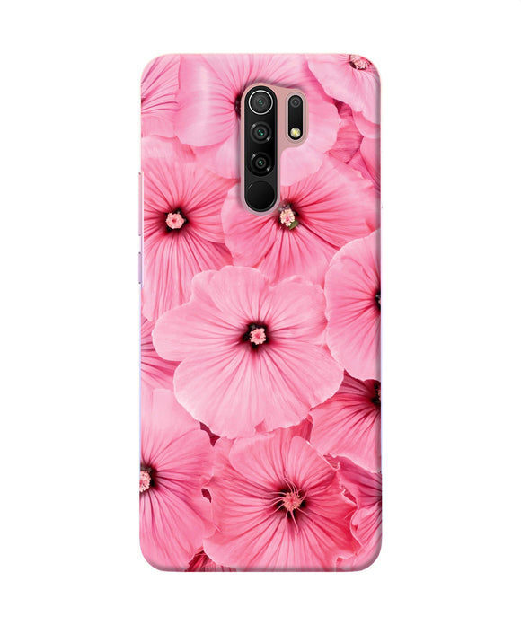 Pink Flowers Redmi 9 Prime / Poco M2 / M2 Reloaded Back Cover