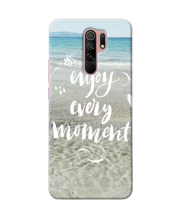 Enjoy Every Moment Sea Redmi 9 Prime / Poco M2 / M2 Reloaded Back Cover