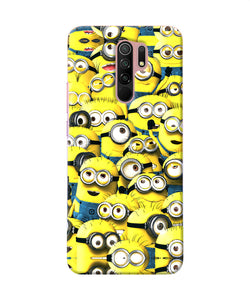 Minions Mini Crowd Redmi 9 Prime / Poco M2 / M2 Reloaded Back Cover