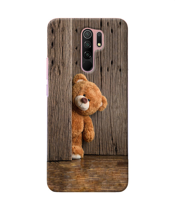 Teddy Wooden Redmi 9 Prime / Poco M2 / M2 Reloaded Back Cover