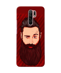 Beardo Character Redmi 9 Prime / Poco M2 / M2 Reloaded Back Cover