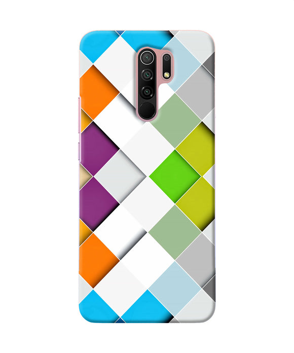 Abstract Color Box Redmi 9 Prime / Poco M2 / M2 Reloaded Back Cover